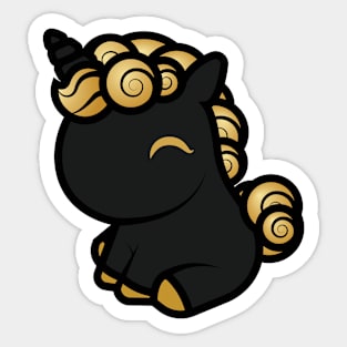 Lux, The Tooniefied Unicorn Sticker